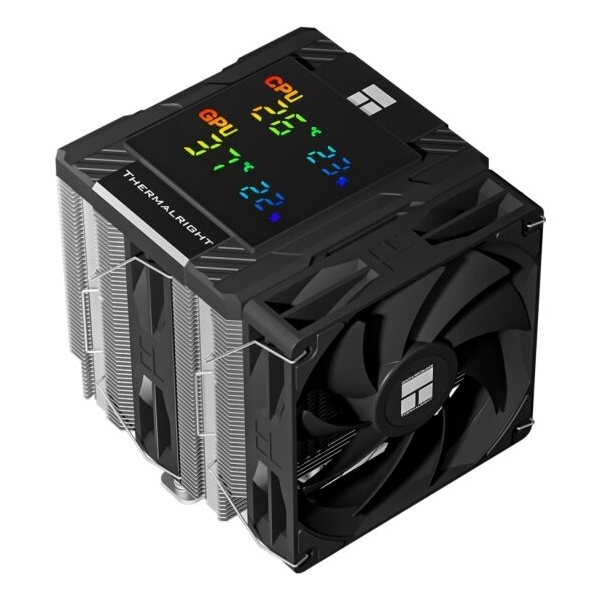 Технопапа · Кулер для процессора Thermalright Peerless Assassin 120 Digital BLACK (PA120-DIGITAL-BL)
