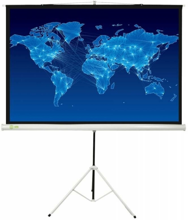 Технопапа · Экран для проектора Cactus CS-PST-150x150 Triscreen (1:1) white