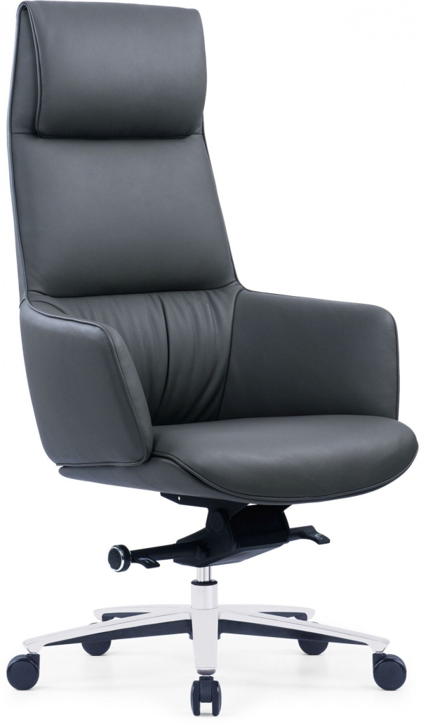 Технопапа · Кресло руководителя Cactus CS-LBK-MILANO кожа с подголов. к