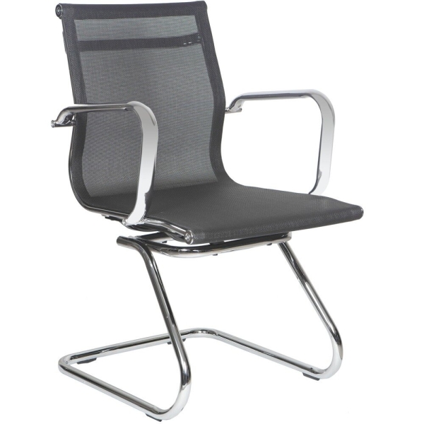 Технопапа · Бюрократ Кресло Бюрократ CH-993-LOW-V/M01 низкая спинка черный M01 сетка