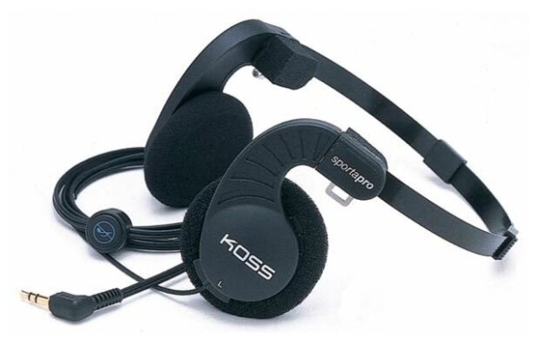 Технопапа · Наушники накладные Koss Sporta Pro 1.2м черный проводные оголовье (17101034)