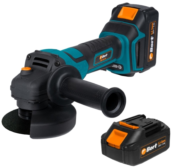 Технопапа · Угловая шлифмашина Bort BWS-20LI-SR (с 2-мя АКБ)