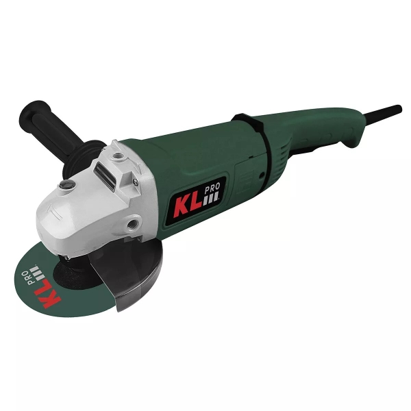 Технопапа · Профессиональная шлифовальная машина угловая (болгарка) KLPRO KLBT83230 (сеть, 2200 Вт, 230 мм, 6500 об/мин, М14)