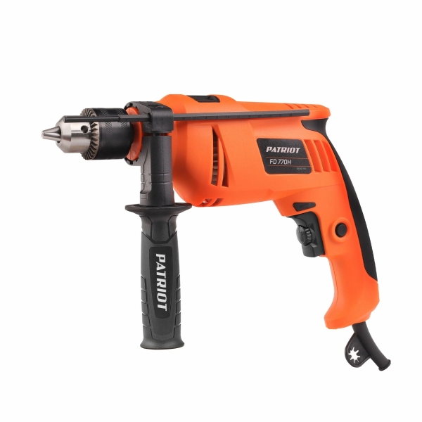 Технопапа · Дрель электрическая ударная PATRIOT FD 770 H, 770Вт, 44800уд. мин