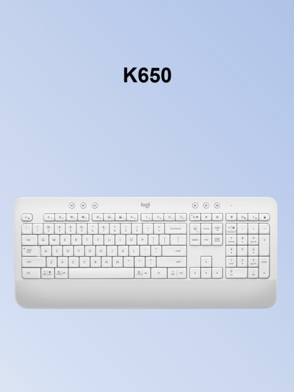 Технопапа · Полноразмерная беспроводная клавиатура Logitech Signature K650