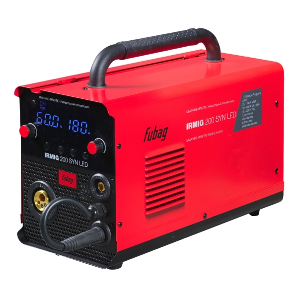 Технопапа · Сварочный полуавтомат инвертор FUBAG IRMIG 200 SYN LED, 200 А, 220 В