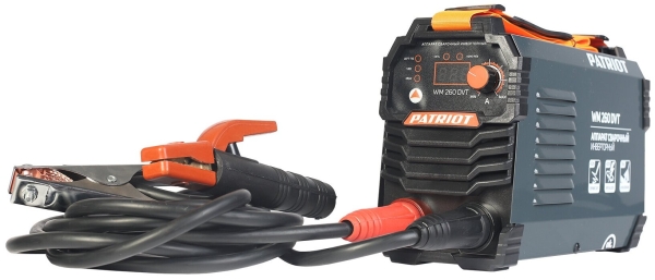Технопапа · Сварочный аппарат инверторный PATRIOT WM 260 DVT, 12,5кВт, 260А (электроды в комплекте)