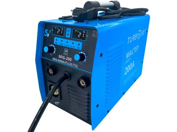 Технопапа · Сварочный полуавтомат Turbosky MIG-200а мастер инвертор MIG-MAG/мма/TIG 6.6квт