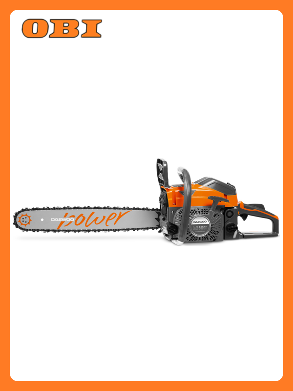 Технопапа · Бензопила DAEWOO 5820XT, 4,5 л. с, 50 см, антивибрация, плавный пуск