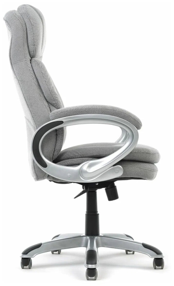 Технопапа · Кресло для руководителя EverProf Boss T, обивка: текстиль, цвет: ткань серая
