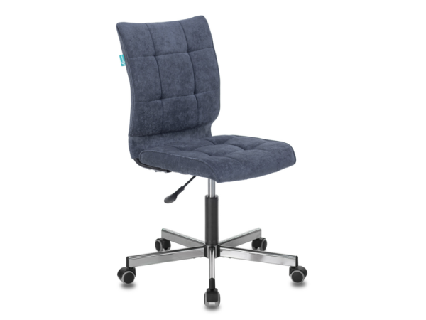 Технопапа · Кресло CH-330M темно-синий Light-27 крестов. металл хром