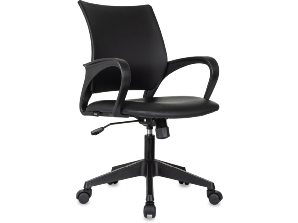 Технопапа · Кресло CH-695N черный экокожа крестов. пластик