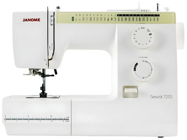 Технопапа · Швейная машина Janome Sew Line 500s белый, 24 операции, автоматическая петля, обрезатель нити