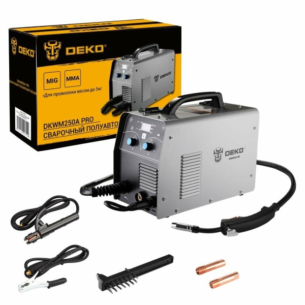 Технопапа · Сварочный полуавтомат MIG/MAG 250А DEKO DKWM250A PRO