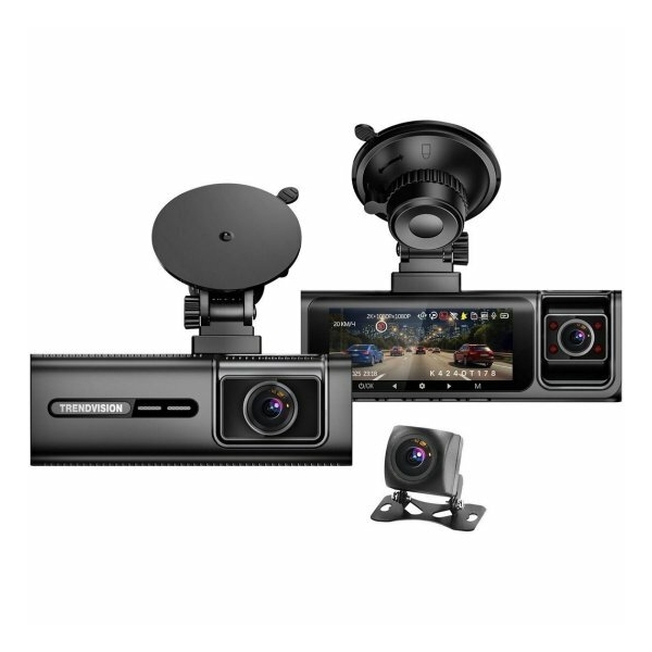 Технопапа · Видеорегистратор Trendvision Phantom 3CH GPS