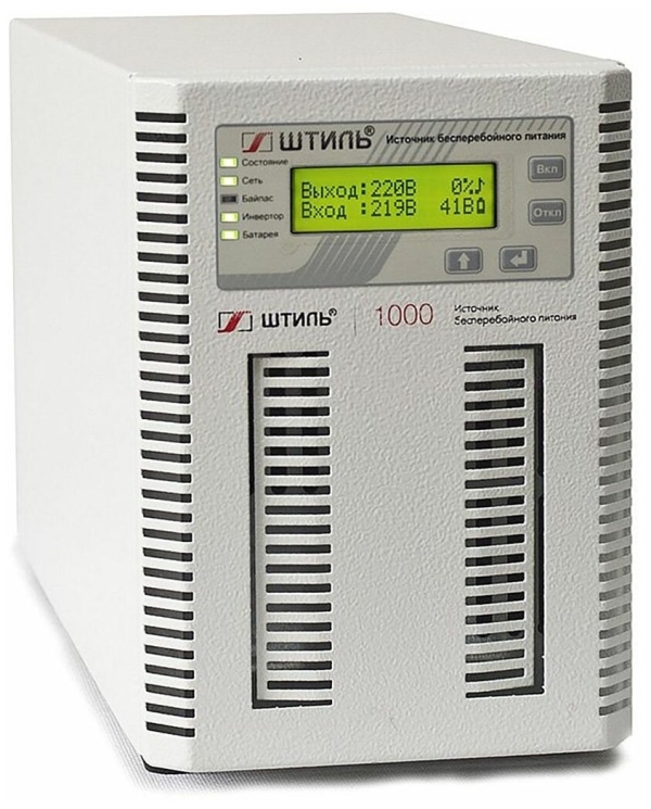 Технопапа · Источник бесперебойного питания Штиль ST1101SL со встроенными аккумуляторами 1000ВА, 900Вт, 9А/ч