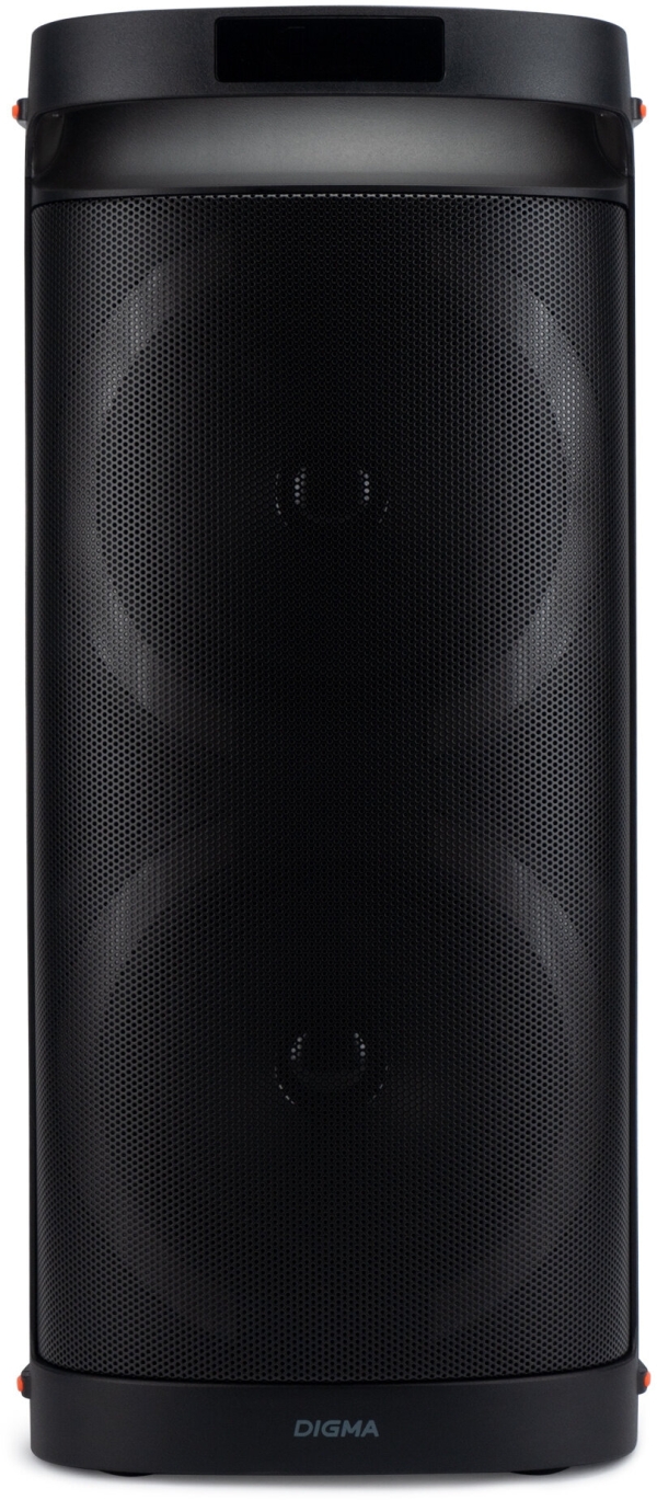 Технопапа · Минисистема Digma D-MC1750 черный 60Вт FM USB BT micro SD