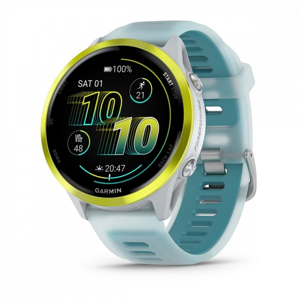 Технопапа · Garmin Forerunner 570, 47 мм, AMP Yellow, спортивные умные часы (010-02971-01)