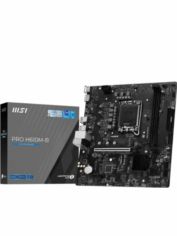 Технопапа · Материнская плата MSI PRO H610M-B