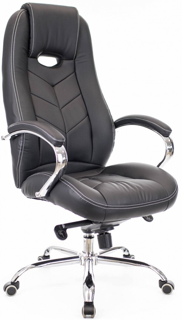 Технопапа · Кресло руководителя Everprof Drift M Экокожа Черный