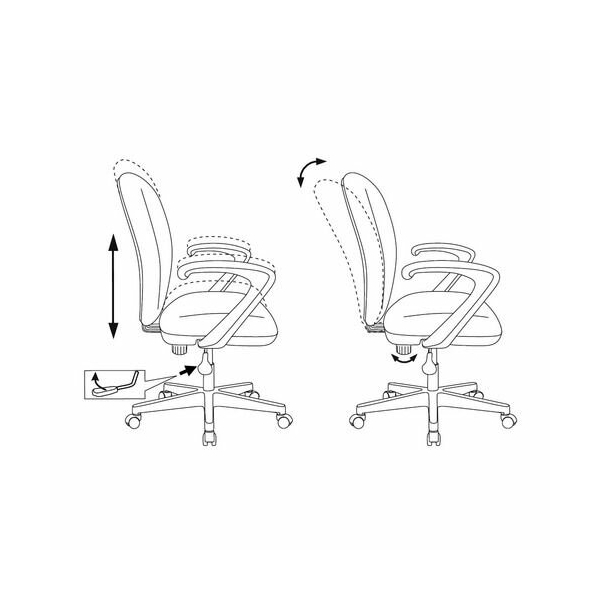 Технопапа · Кресло детское Бюрократ KD-W10AXSN, на колесиках, ткань, синий [kd-w10axsn/26-21]