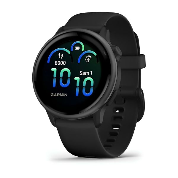 Технопапа · Смарт-часы Garmin Vivoactive 6 Black 010-02985-00, AMOLED-экран, до 11 дней без зарядки, Bluetooth 5.0