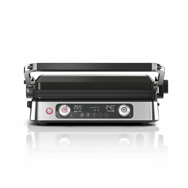Технопапа · Электрогриль Braun MultiGrill 9 Pro CG9140 (Цвет: Серебристый)