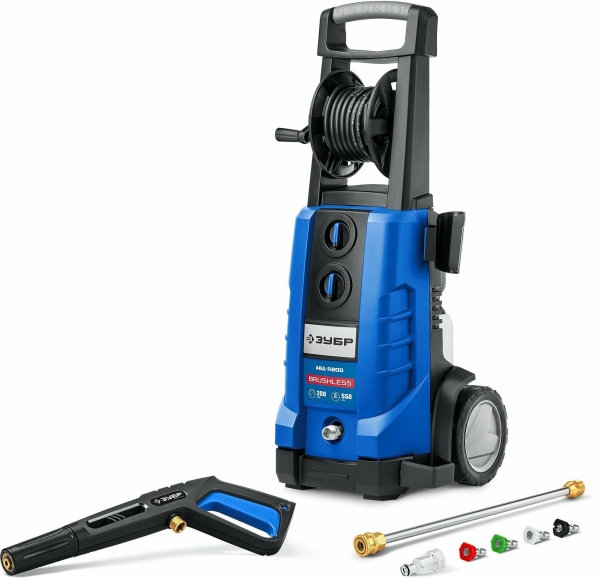Технопапа · Мойка высокого давления АВД-П200 ЗУБР 200 Атм, 2600 Вт, Профессионал