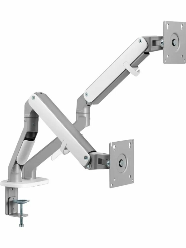 Технопапа · Кронштейн для мониторов Ultramounts UM735SIL серый/серебристый 17-27 макс.7кг крепление к столешнице