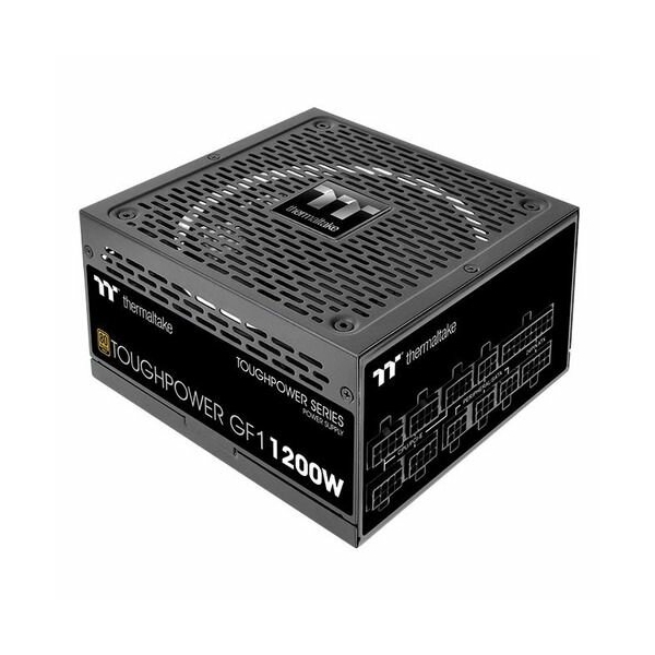 Технопапа · Блок питания Thermaltake Toughpower GF1, 1200Вт, 140мм, черный, retail [ps-tpd-1200fnfage-1]