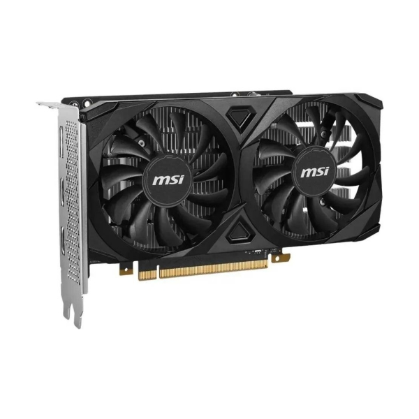 Технопапа · Видеокарта MSI PCI-E 4.0 RTX 3050 VENTUS 2X E 6G OC, 96 bit, GDDR6, черный