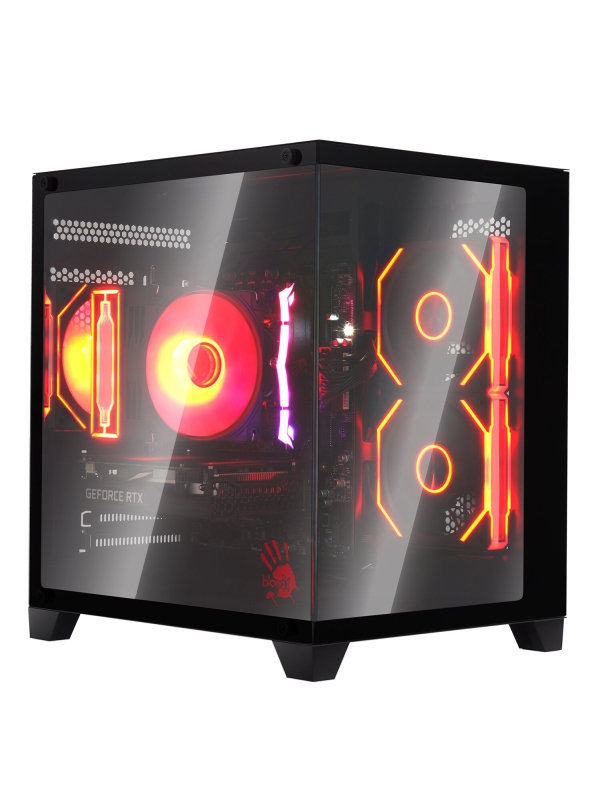 Технопапа · Корпус mATX BLOODY BD-CC105, Mini-Tower, без БП, черный [bd-cc105-bk]