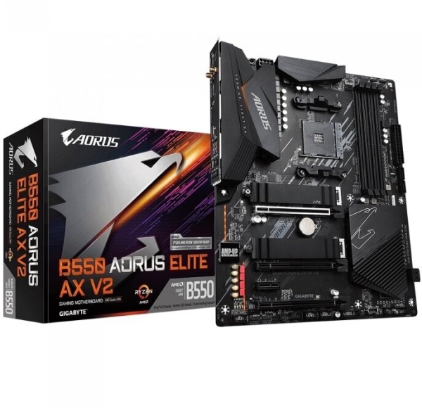 Технопапа · Материнская плата Gigabyte B550 AORUS ELITE AX V2,