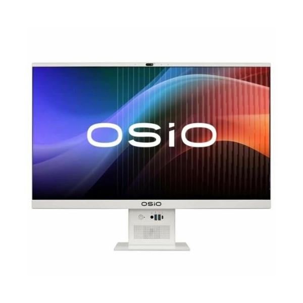 Технопапа · 23,8" Моноблок Osio BaseLine B240i-019w (B240I-019W) белый - 1920x1080, Intel Core i5-1235U, ядра: 10 x 1,3 ГГц, 16 ГБ, SSD 512 ГБ, Intel Iris Xe Graphics, Windows 11 Pro