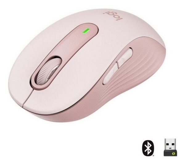 Технопапа · Мышь беспроводная Logitech Signature M650 Rose (910-006391)
