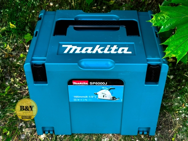 Технопапа · Погружная дисковая пила Makita SP6000J Европа в кейсе MaKpac