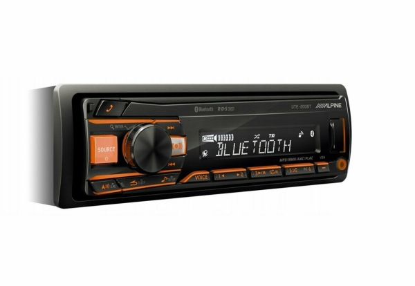 Технопапа · Автомагнитола Alpine UTE-200BT, черный, RAM 1 ГБ