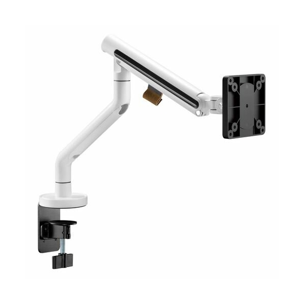 Технопапа · Кронштейн для мониторов ULTRAMOUNTS UM725W, до 32", до 9кг, крепление к столешнице, поворот и наклон, белый