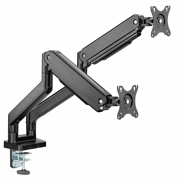 Технопапа · Настольный наклонно-поворотный кронштейн для 2 мониторов Ultramounts UM731