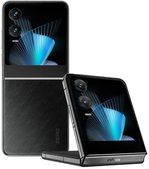 Технопапа · Смартфон Infinix Zero Flip X6962 512Gb 8Gb черный 3G 4G 2Sim 6.9" AMOLED 1080x2640 And14 50Mpix 802.