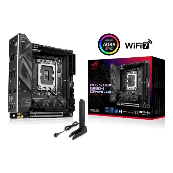 Технопапа · Материнская плата Asus ROG STRIX B860-I GAMING WIFI (LGA1851, Mini-ITX)