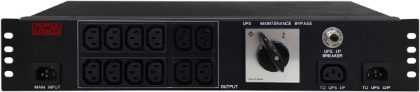 Технопапа · Байпас Powercom (MTS-10A) для защиты оборудования от электроперебоев