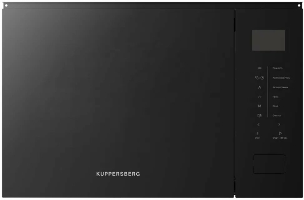 Технопапа · Встраиваемая микроволновая печь Kuppersberg HMW 652 B, 25 л, высота 38 см, черный, Китай