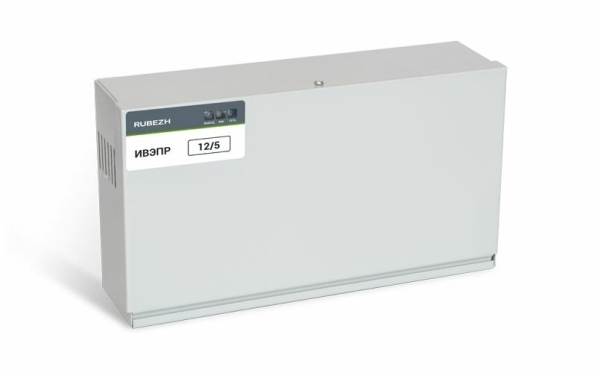 Технопапа · ИВЭПР-12/5 2*7-Р Источник вторичного электропитания резервированный 12В 5А 2*7Ач К1 Реле (Рубеж) (Rbz-174282)