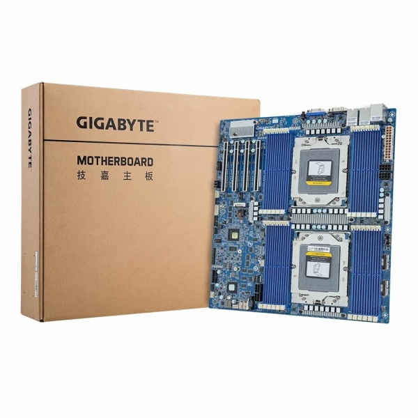 Технопапа · Материнская плата Gigabyte MZ73-LM1, SP5, SoC (System on Chip), E-ATX, RTL (MZ73-LM1)