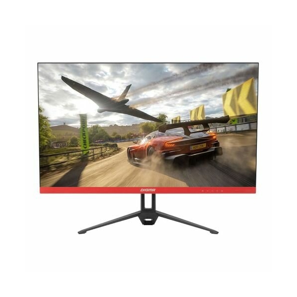 Технопапа · Монитор Digma Gaming DM-MONG2410 23.8", черный/красный и черный