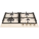 Технопапа · Газовая варочная панель GEFEST ПВГ 1214-01 К55, 4 конфорки, WOK, электроподжиг, газ-контроль