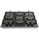 Технопапа · Газовая варочная панель Gefest ПВГ 2231-10 К56 60 см, 4 конфорки закаленное стекло электроподжиг газконтроль, графит