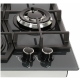 Технопапа · Газовая варочная панель Gefest ПВГ 2231-10 К56 60 см, 4 конфорки закаленное стекло электроподжиг газконтроль, графит