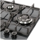 Технопапа · Газовая варочная панель Gefest ПВГ 2231-10 К56 60 см, 4 конфорки закаленное стекло электроподжиг газконтроль, графит